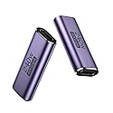 MoKo USB C Female to Female Adapter, USB C Coupler Supporting 240W Fast Charging/40Gbps Data Transfer, USB Type C Extender with 8K@60Hz Video…