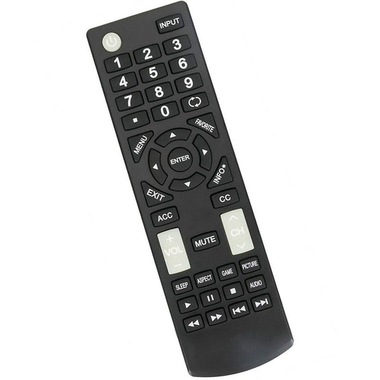 New Replace Remote Control for Insignia TV NS-32D220NA20 NS-43D420NA20 NS-55D420NA20