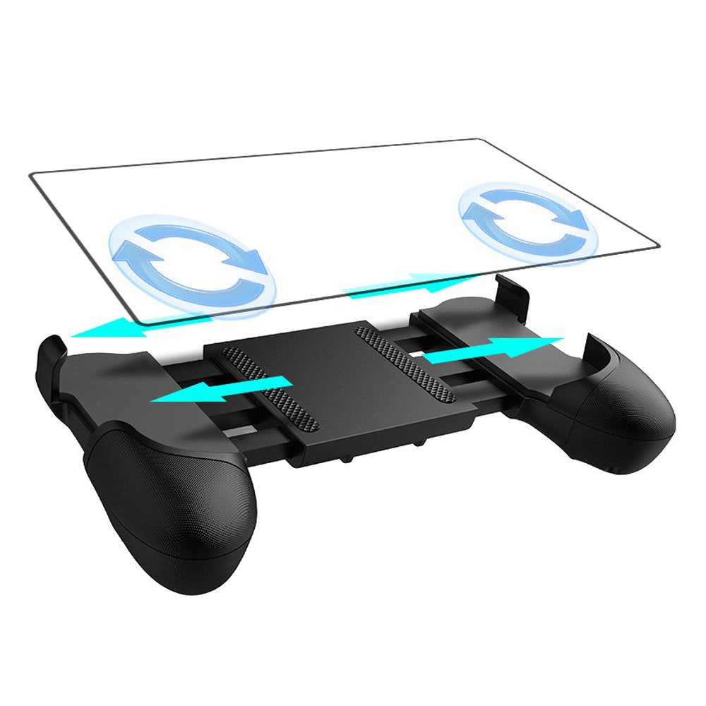 SUNCHI Universal Mobile Game Joystick Spiral Mini Joystick Game Handle Grip Controller Rocker Joypad Foldable Stand Holder for Cellphones (Handle