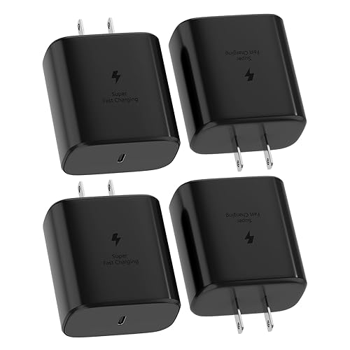 Samsung 45W USB C Fast Charging Block Type C Wall Plug Charging Brick for Samsung Galaxy S26 Ultra/S26/S26+/S25 Ultra/S25/S25+/S24
