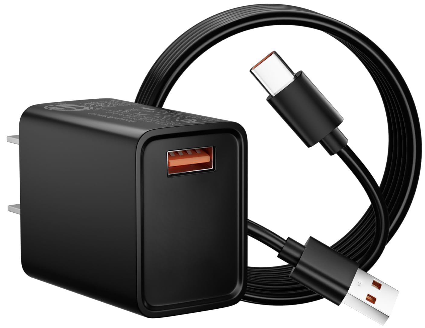 USB C Cable Fast Wall Charger for Motorola Moto G Fast/G Power/G Pure/G Stylus 5G /2022/2023/2023/2024,Edge G9 G8 G7,Play,Plus,Power,G6,X4 Z3 Z2 Play