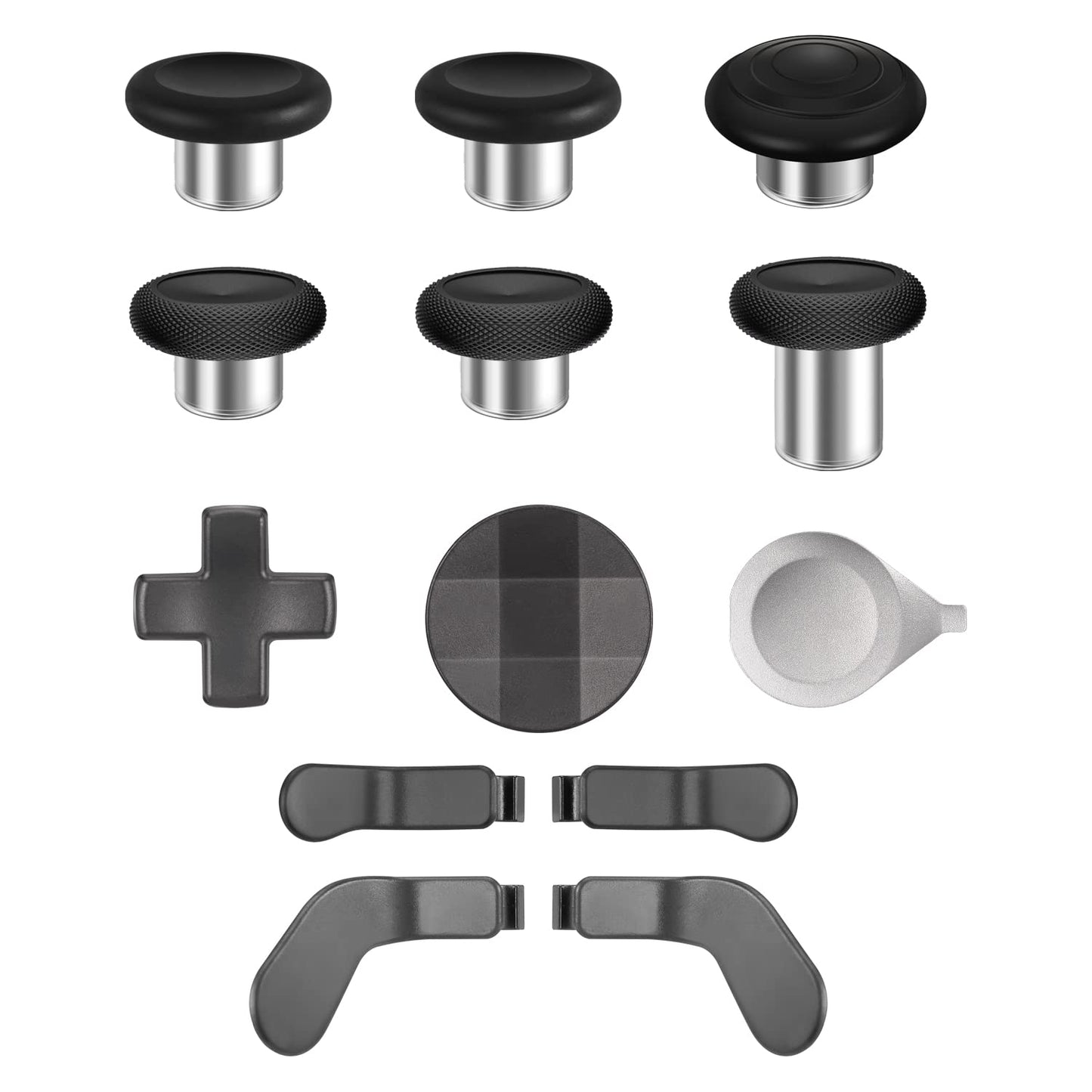 Accessories for Xbox Elite Controller Series 2-13 in 1 Replacement Paddles Thumbsticks Joystick Analog Sticks Parts Repair Kit Component Set with 2