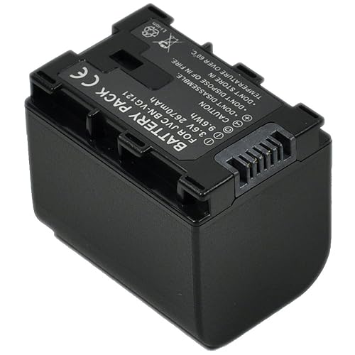 BTBAI Camcorder Battery for BN VG108u VG107u VG114u VG121u BNVG121 VG138u VG121 VG138 VG107e VG114e VG121e VG114 VG108e VG107 BNVG114 BNVG107