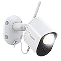 Toucan Outdoor Floodlight Security Camera - AC-Powered, Wi-Fi, 1080p Video, Night Vision, Motion Alert, 1200-lumen Security Light, Two-Way Talk, App
