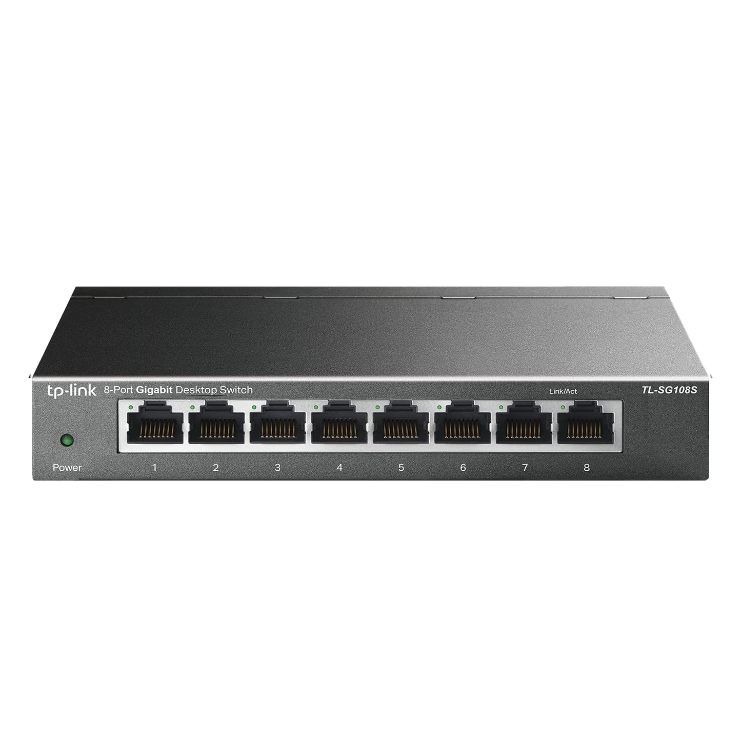 TP-Link TL-SG108S, 8 Port Gigabit Ethernet Switch, Desktop/Wall Mount