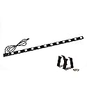 Opentron 12 Outlets 4 Feet Body Heavy Duty Metal Surge Protector Power Strip (4 Feet 12 Outlet 6 Feet Power Cord)
