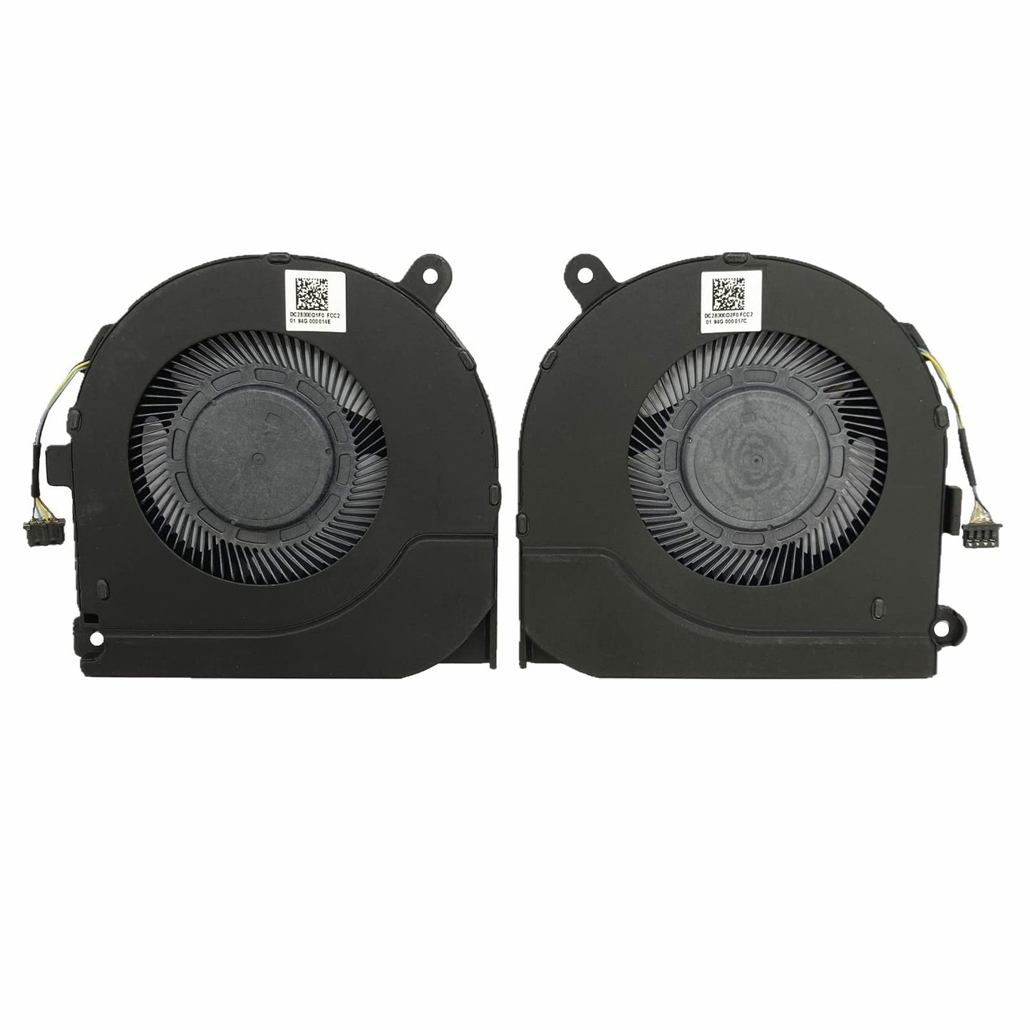 Landalanya Replacement New CPU and GPU Cooling Fan for Lenovo Ideapad S740-15IRH Laptop FLBP FLBN DC28000O1F0 FCC2 DC28000O2F0 FCC2 DC5V Fan