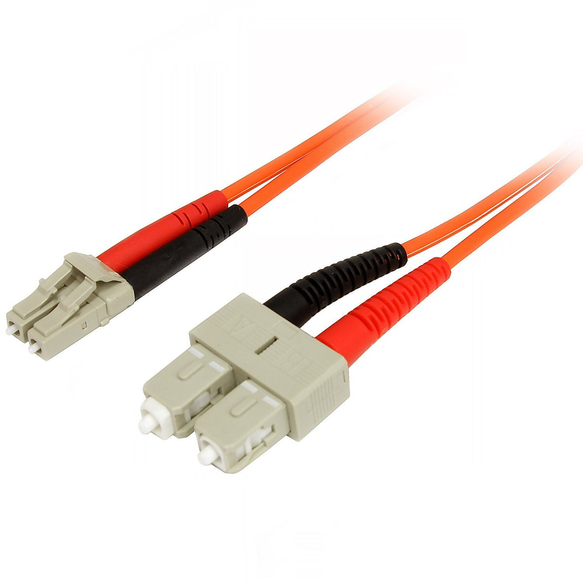 StarTech 2m OM2 Multimode Fiber, LC to SC, LSZH (50FIBLCSC2)