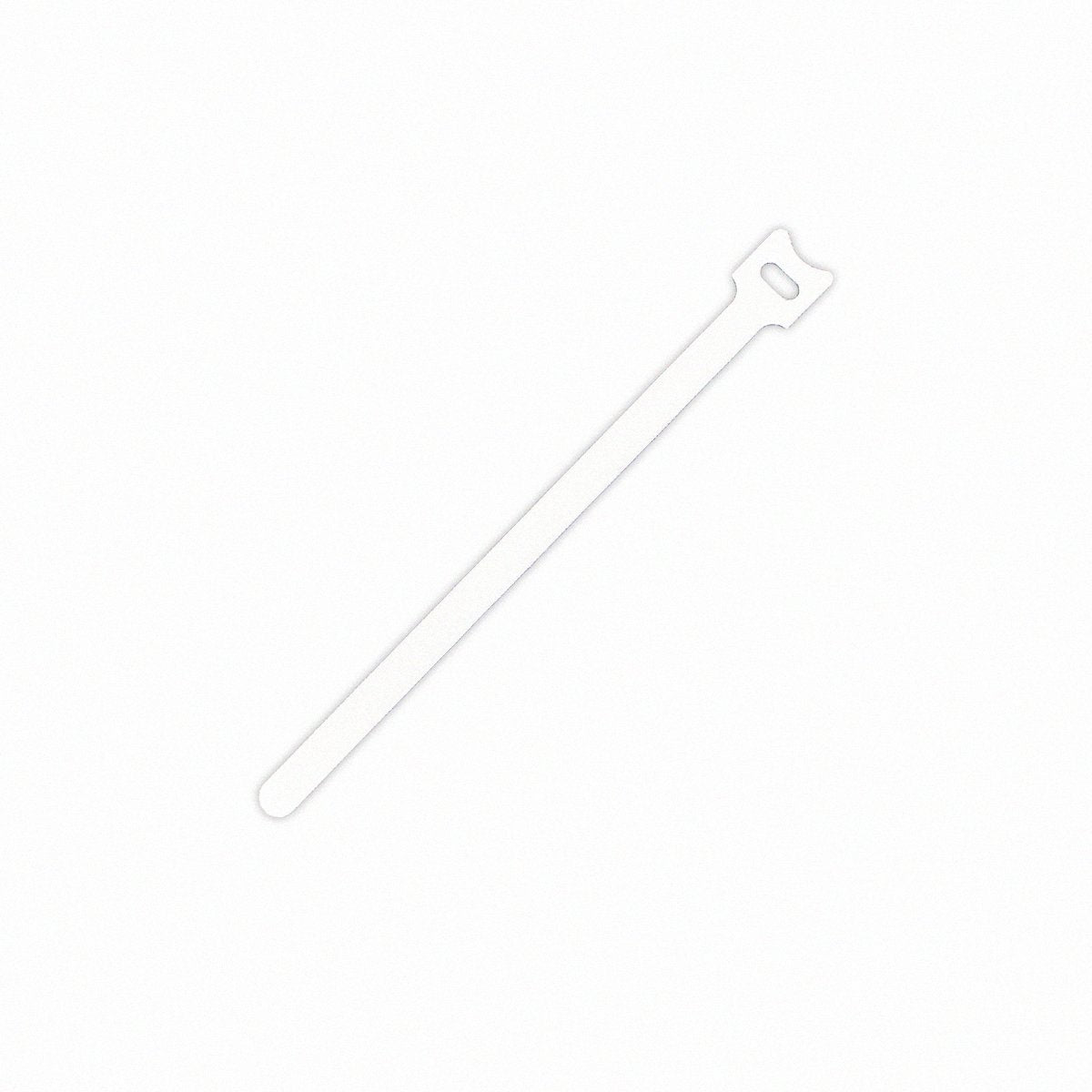 NavePoint 10 Inch Hook and Loop Reusable Strap Cable Cord Wire Ties 25 Pack White