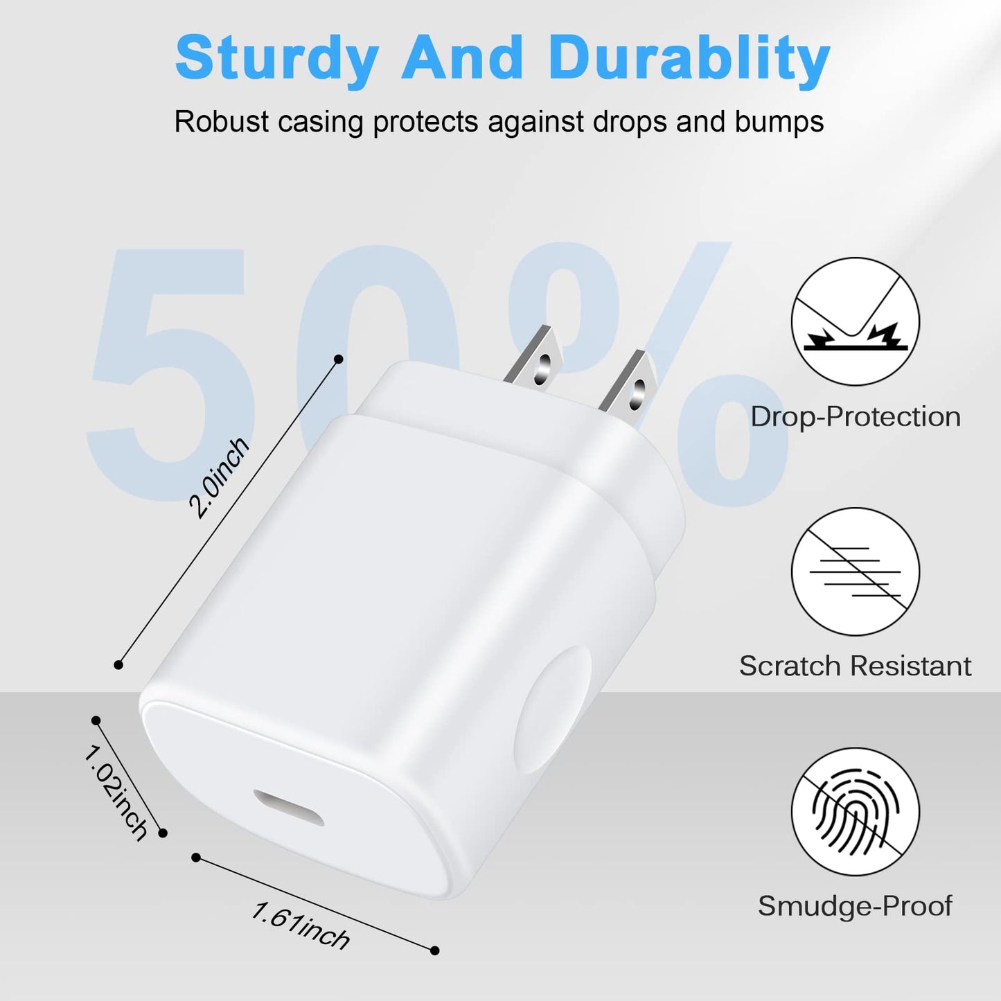 25W Samsung Fast Charging Block Android Phone Charger USB C Wall Outlet Plug Adapter for Samsung Galaxy A17 A16 5G/S26 Ultra/Z
