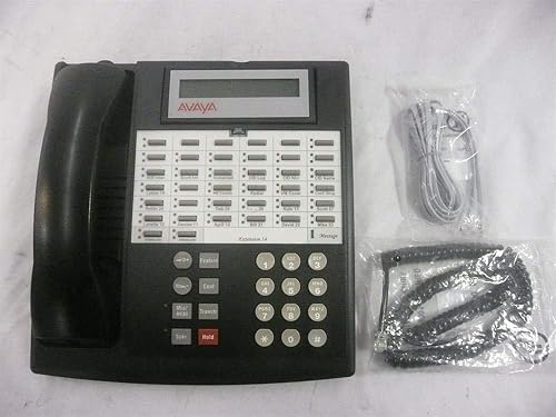 AT&T Avaya Lucent Partner 34D/107305054/107320749 (Renewed) - Euro Series 1 - Black 34 Button Speaker Display - Refurbished Cellular Phone
