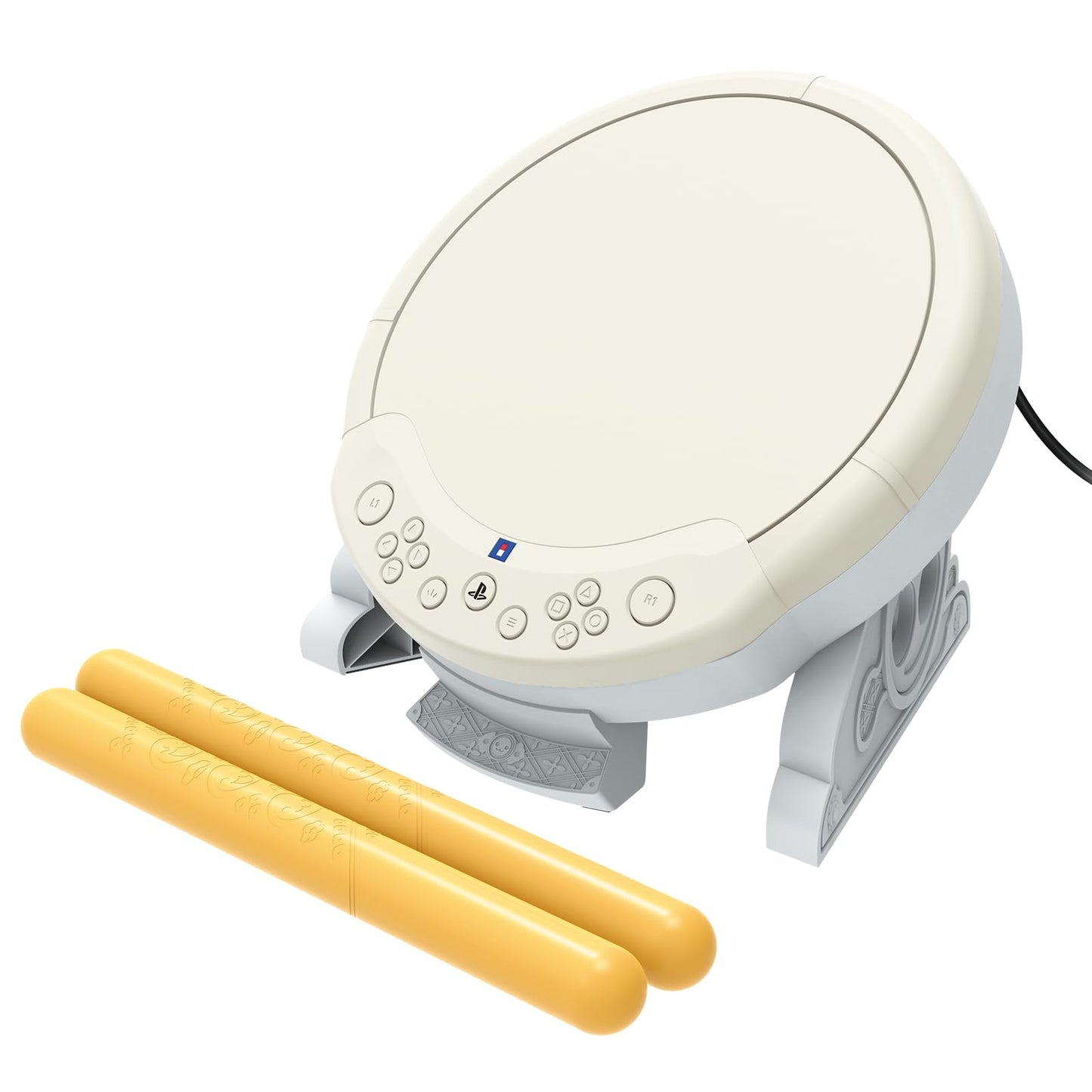 HORI Taiko No Tatsujin Drum Controller for PlayStation 5, PlayStation 4, and Windows 11/10 - Officially Licensed by Sony & Bandai Namco Entertainment