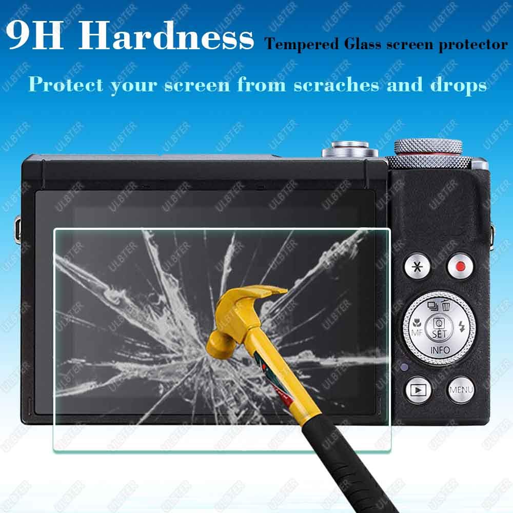 ULBTER G7 X Mark III Screen Protector for Canon G7X Mark III Camera [3Pack], 9H Hardness G7XIII Tempered Glass Cover Anti-Scrach Anti-Bubble Anti-Dust