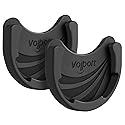 volport Car Mount for Pops Collapsible Socket Grip, 2 Pack Black Silicone Cell Phone Holder for Swappable Socket/Expanding Stand with Sticky Adhesive