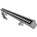 YRXC 36W LED Wall Washer Light Bar, 4000lm 5000K Daylight Linear Strip, 120V Plug in Outdoor Signage Lighting, IP65 Waterproof Anti-Fog Valve, 45°