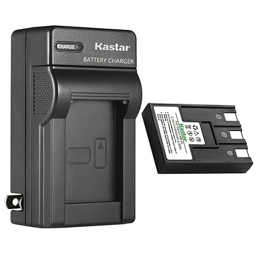 Kastar 1-Pack Battery and AC Wall Charger Replacement for Canon PowerShot SD110, PowerShot SD20, PowerShot SD40, PowerShot SD500, PowerShot SD550