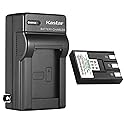 Kastar 1-Pack Battery and AC Wall Charger Replacement for Canon PowerShot SD110, PowerShot SD20, PowerShot SD40, PowerShot SD500, PowerShot SD550