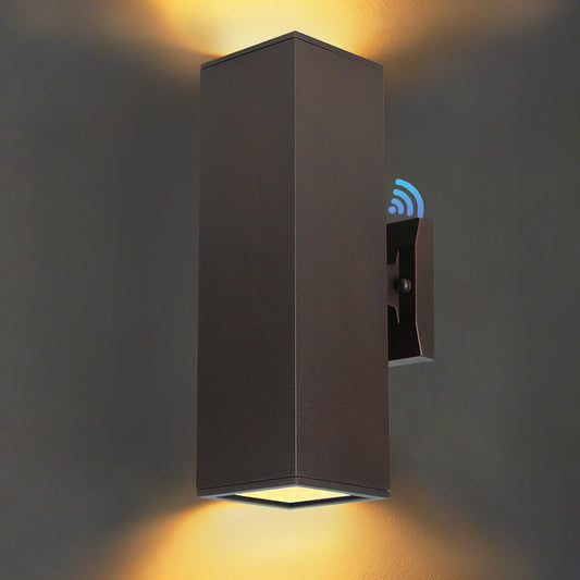 iYogaled Dusk to Dawn Outdoor Wall Light,Patio Wall Light Fixture, Oil Bronze Porch Lights Outdoor Wall, Anti Rust Waterproof Outside Wall Sconces