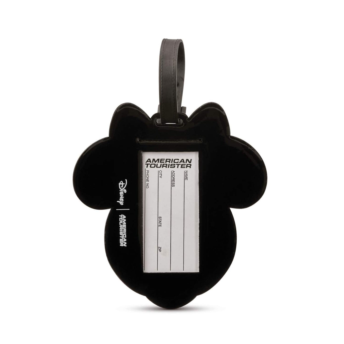 American Tourister Disney Luggage Tag, Minnie Mouse Head, One Size