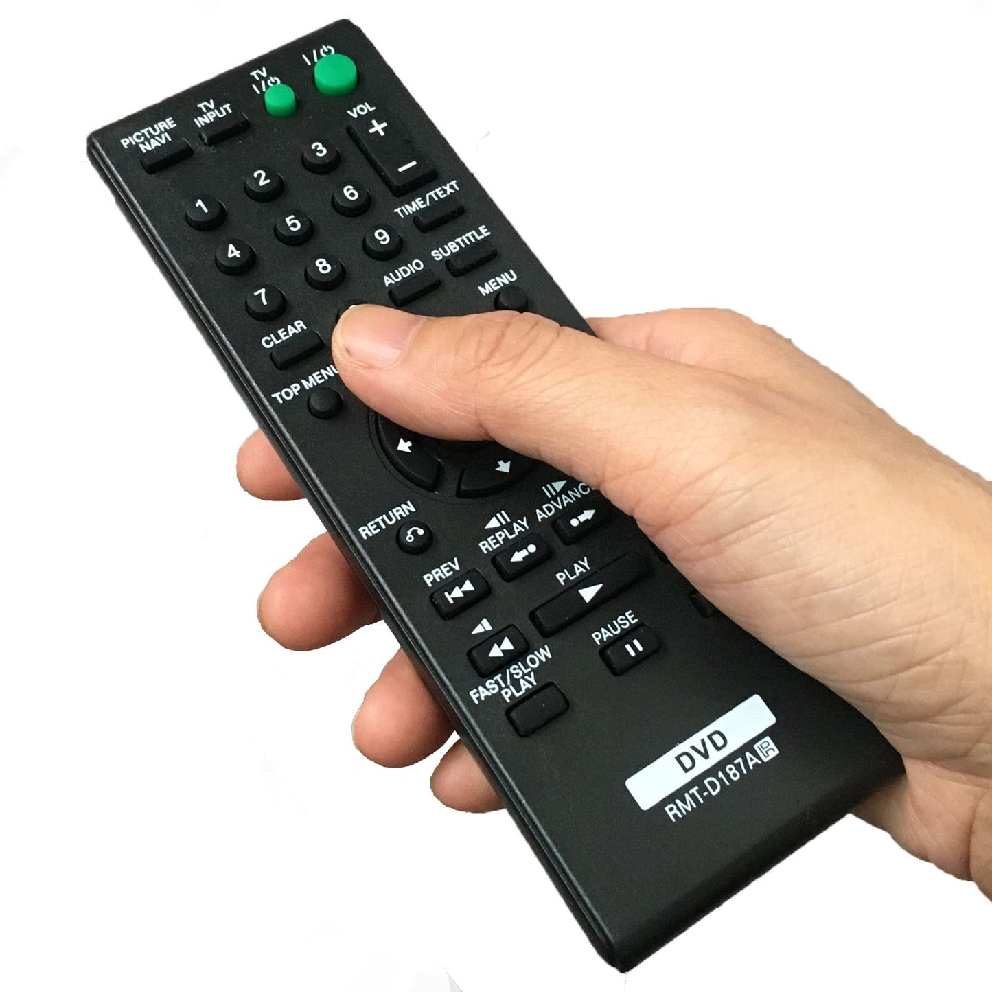RMT-D187A 148700511 Replaced CD DVD Player Home Theater Remote Control Fit for Sony DVP-SR200P DVP-SR400P DVP-NS611H DVP-NS710 DVP-NS710H DVP-NS710H/B