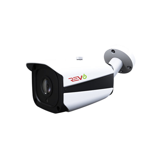 REVO America AeroHD 5 MP Bullet Camera IR Fixed Lens (3.6mm) - 100' Night Vision, Auto WDR, IR Anti Reflection Glass, Indoor/Outdoor, 60' BNC Cable