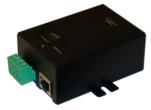 Tycon Systems TP-DCDC-1248GD-M 48V DC Out 17W DC to DC Converter and POE Inserter - Gigabit44; Metal Enclosure