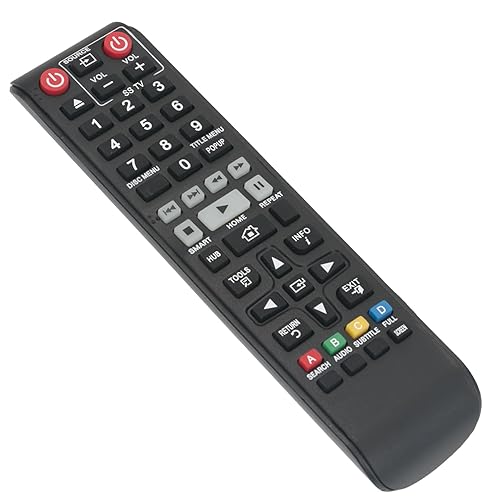 AK59-00167A Replace Remote Control fit for Samsung Blu-ray DVD Disc Player BD-J6300 BD-J6300/ZA BD-JM63 BD-JM63C BD-F7500 BD-F7500/ZA BD-F6500