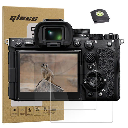 Macolink Screen Protector for Sony A9III A7R5 A7R V, Tempered Glass Anti-scratches Camera Protective Film (3 Pack)