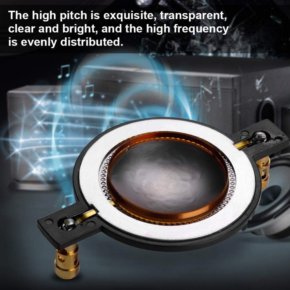 Speaker Diaphragm Replacement, Universal 44.4mm High Pitch Horn Sound Voice Coil Accessory
