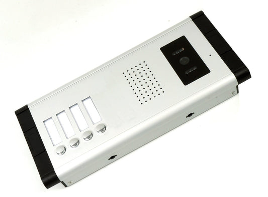 AMOCAM Wired 4 Key 4 Units Door Camera Apartment Video Intercom Doorbell Door Phone IR Night Vision