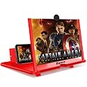 3D Screen Magnifier 12-inch HD Mobile Smartphone Video Magnifier Support X / 8/8 Plus / 7/7 Plus / 6 / 6s / 6 Plus / 6s Plus and All Other Smartphones