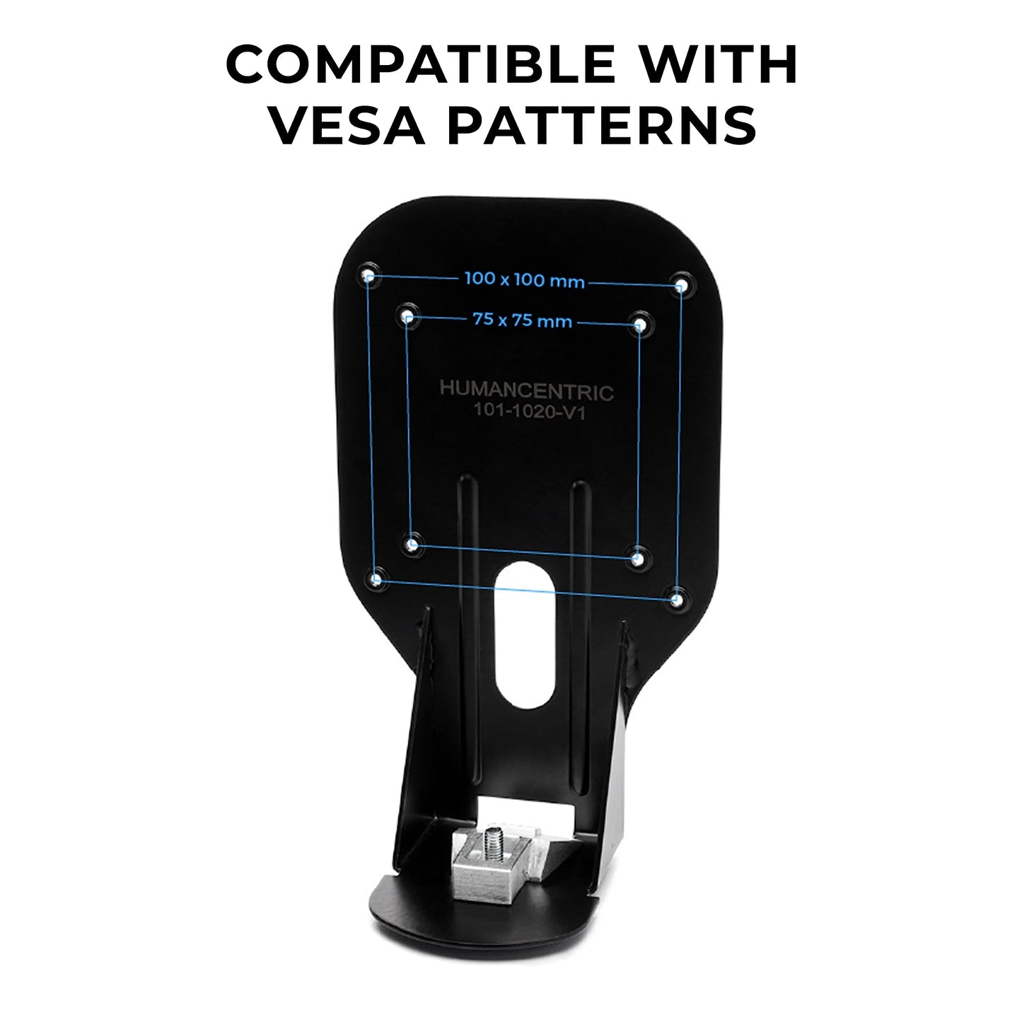 HumanCentric VESA Mount Adapter Compatible with Asus VX-Series Monitors Fits VX279Q, VX279H, VX248H, VX24AH, VX228H, VX229H, VX239H, VX238H, VZ249H