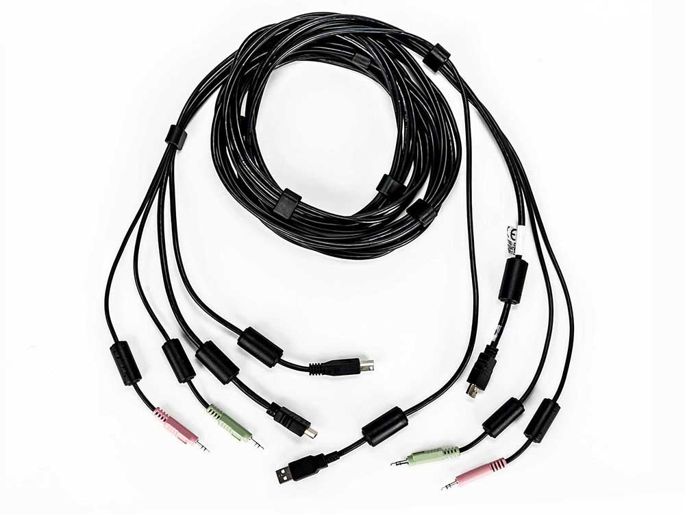 Vertiv Cybex CBL0127 KVM Cable for SV220H SV240H 10 foot USB DVI-I Video