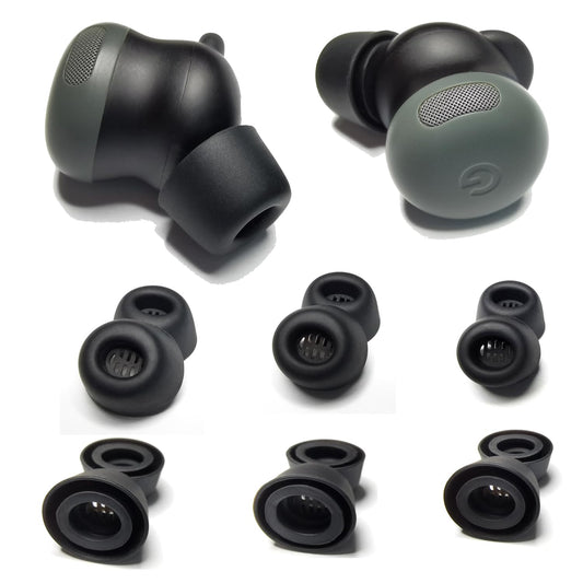 Silicone Ear Tips for Google Pixel Buds Pro2 Replacement Tips for Pixel Buds Pro2 Earbud Fit Case (S/M/L)