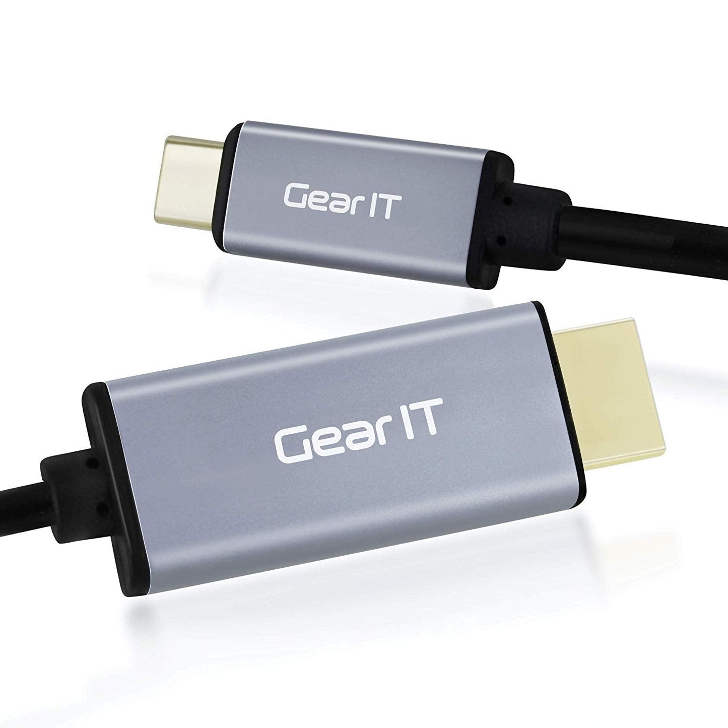 GEARit 6ft USB-C to HDMI Cable [Thunderbolt 3 Port Compatible] USB Type C to HDMI Cable (4K@60Hz) for MacBook Pro 2018/2017, MacBook Air, iPad Pro