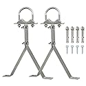 XRDS-RF Antenna Wall Mount 10 Inch Heavy-Duty Stand Off Wall Mast Mount Windproof Mounting Bracket for TV Mast (2-Leg + 2-Leg)