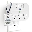 Cruise Approved Non Surge Power Strip [2 USBC, 2 USB, 3 AC] - Cruise Essentials for Carnival, Celebrity, Princess, Norwegian, MSC & Major Cruise Lines
