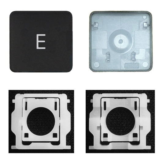 MACSEEJI Replacement Individual Key Cap with Hinge for (M1 M2 M3 M4) MacBook Pro A2141 A2251 A2289 A2338 A2442 A2485 A2779 MacBook Air A2179 A2337