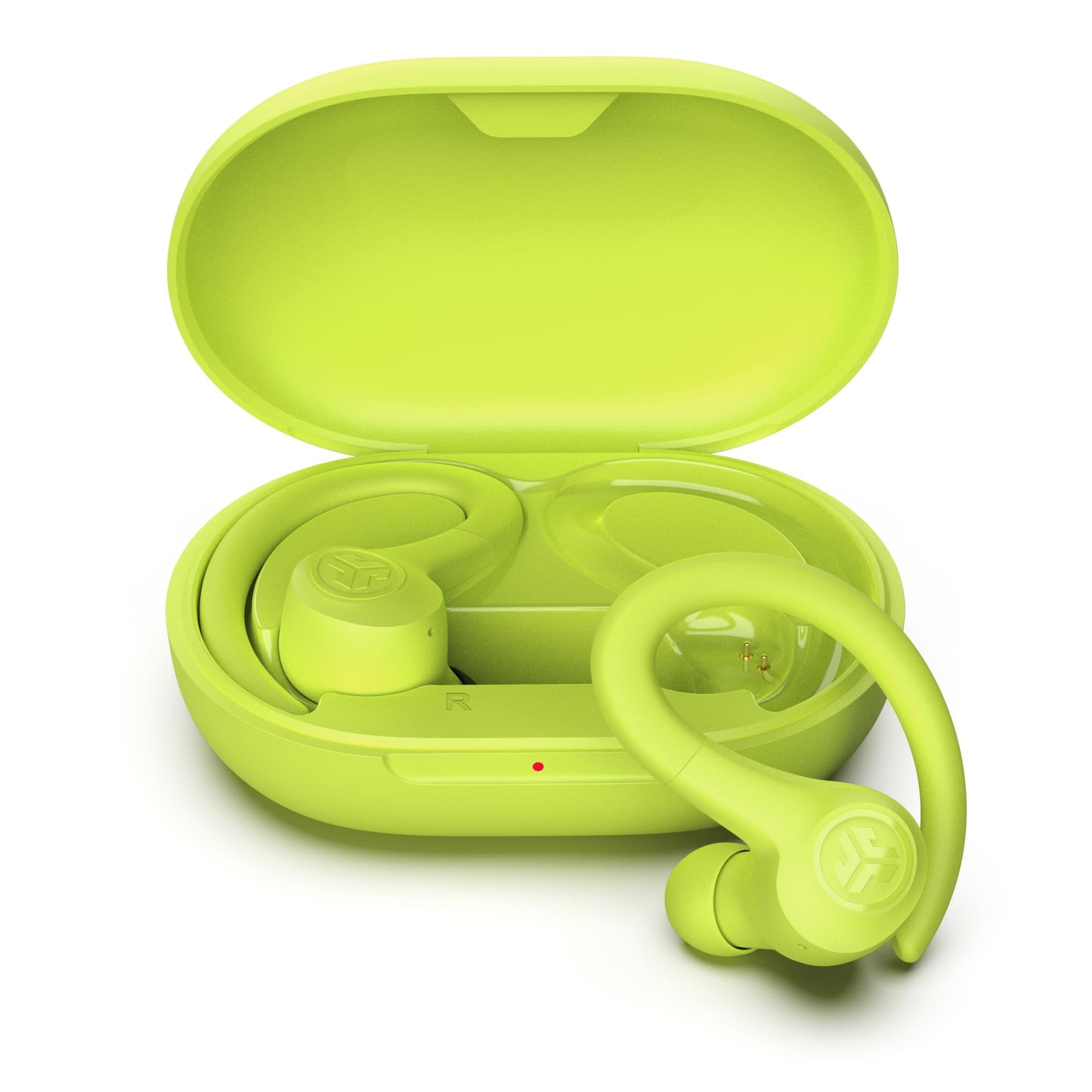 JLab, Go Sport+, True Wireless Workout Earbuds, Bluetooth Sport Earbuds, Clear Calling, Yellow
