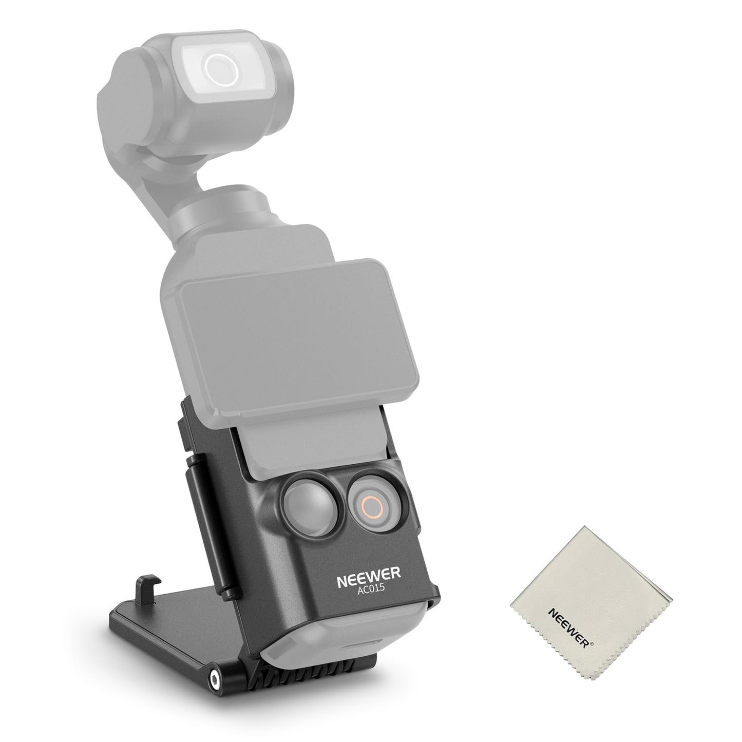 NEEWER Basics Magnetic Mount Stand Compatible with DJI Osmo Pocket 3 & Creator Combo, Multifunctional Accessories Expansion Adapter Bracket, 180° Tilt