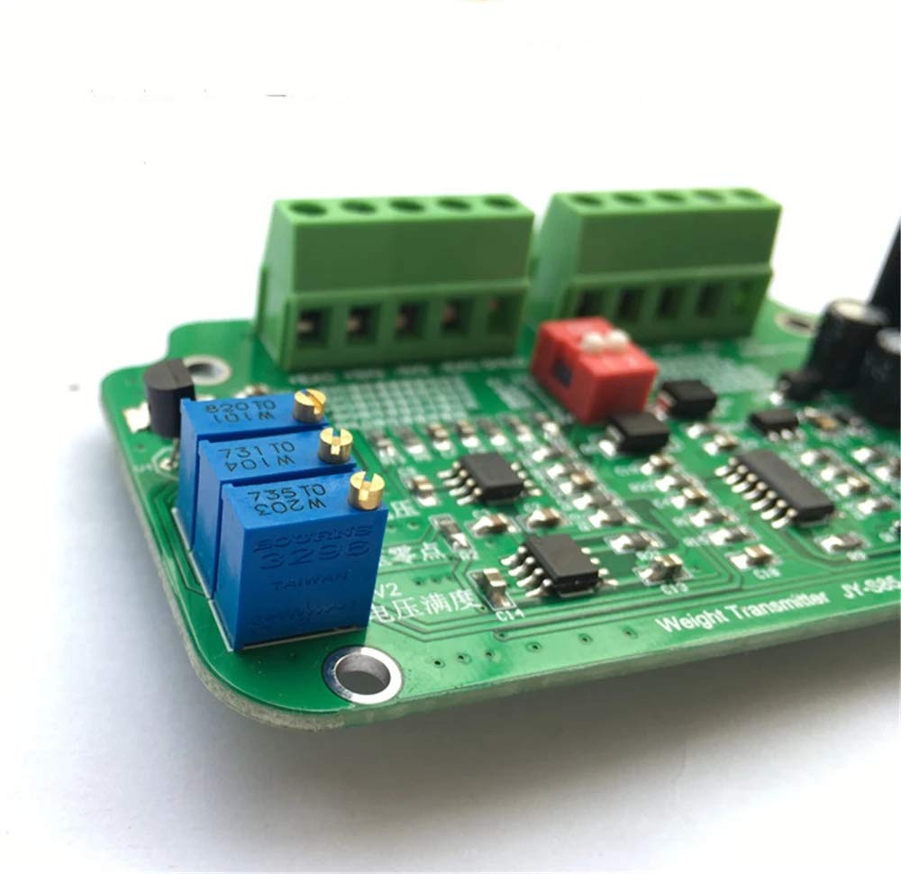 JY-S85 Weighing Scale Load Cell Amplifier Current Converter Weight Transmitter 24Vdc Supply 0-5V 0-10V 4-20mA Output (Upgraded JY-S85 E7.5-10V