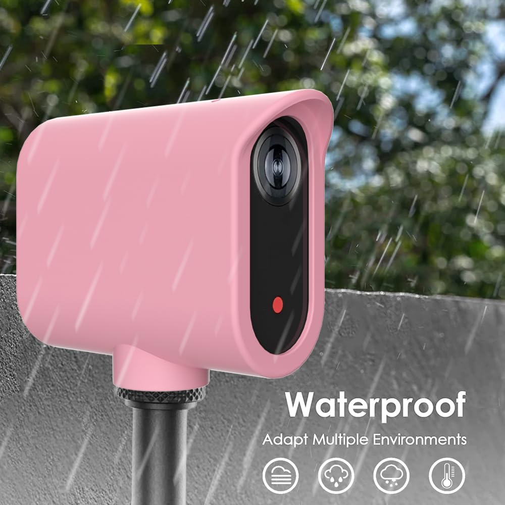 TUOOUT Silicone Case for mevo Start Live Streaming Camera Accessories-(Pink)