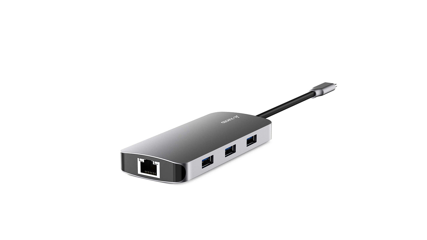 Juiced Systems BizHUB Pro - USB-C Multiport Gigabit Ethernet HDMI Adapter