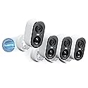 Kiwibit Security Cameras Wireless Outdoor, 2K Outside Camera for Home Security, Battery Camera, Magnetic Mount, AI Detection, Color Night Vision