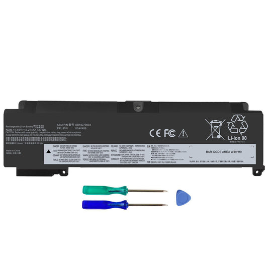ESTENGPRO 01AV406 ThinkPad T470S Laptop Battery SB10J79003 Replacement for T460S T470S ThinkPad Series Internal 01AV405 00HW025 00HW038 00HW024