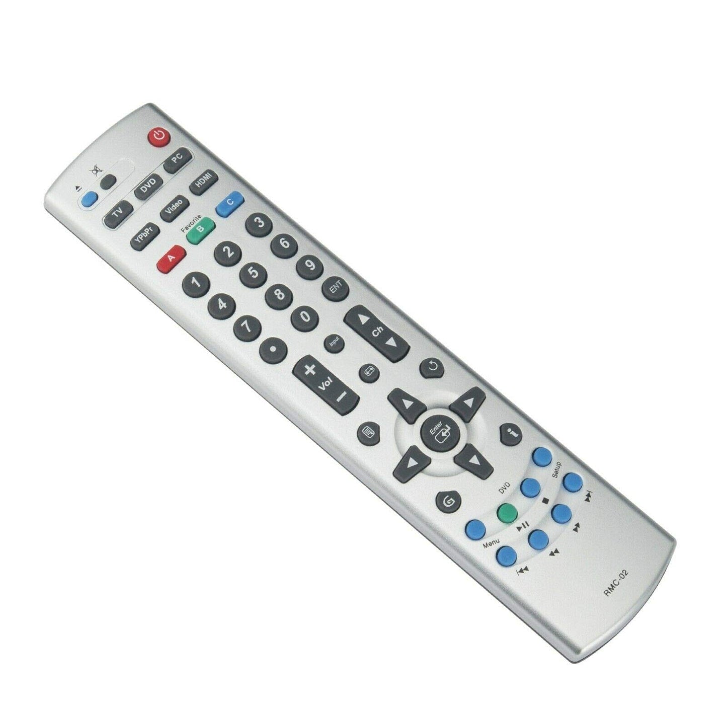 New RMC-02 Replace Remote Control for Westinghouse TV DVD VK-40F580D SK-26H570D WMT-9961