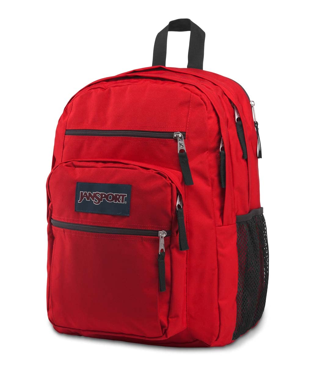 JanSport Laptop Backpack - Computer Bag with 2 Compartments, Ergonomic Shoulder Straps, 15” Laptop Sleeve, Haul Handle - Red Tape