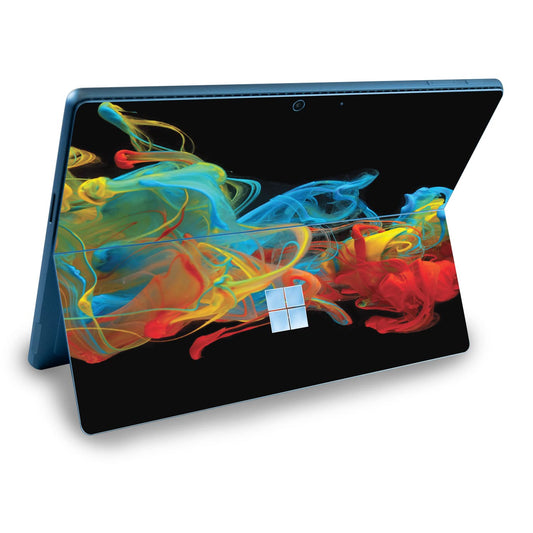 MightySkins Skin Compatible with Microsoft Surface Pro 9 (2022) - Primary Smoke | Protective, Durable, and Unique Vinyl Decal wrap Cover | Easy…