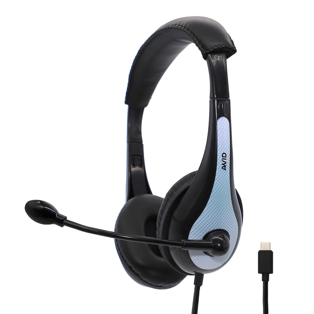 Avid Products AE-36 Headset, USB-C Plug, White