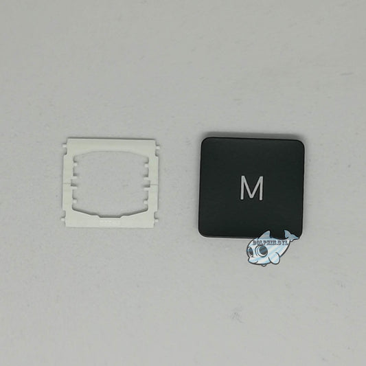Dolphin.dyl(TM) Replacement Individual Key Cap for US New MacBook Pro A1989 A1990 Key Keyboard(Key Cap with Hinge) (M)